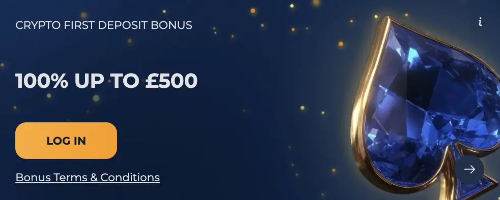 CrownJewelz Crypto First Deposit Bonus